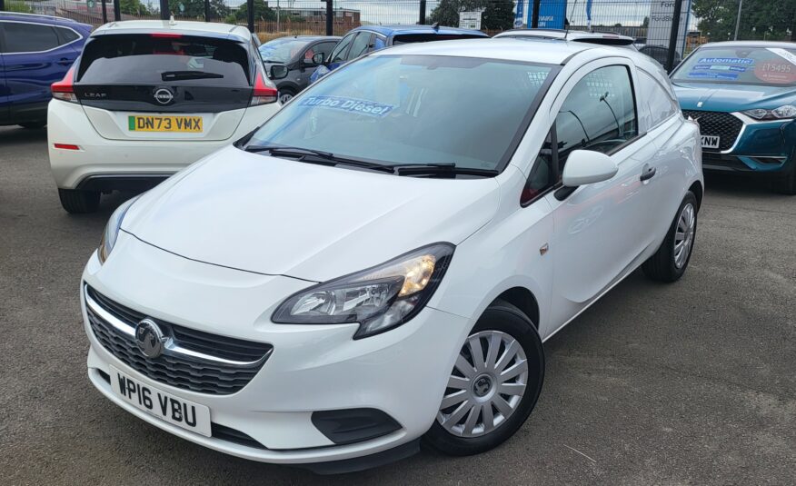 Vauxhall Corsa Ecoflex CDTi S/S Diesel Van 16 Reg