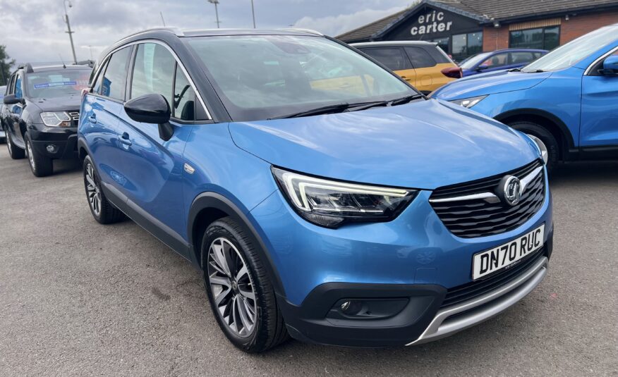 Vauxhall Crossland X 1.2 Elite Navigation SUV 70 Reg