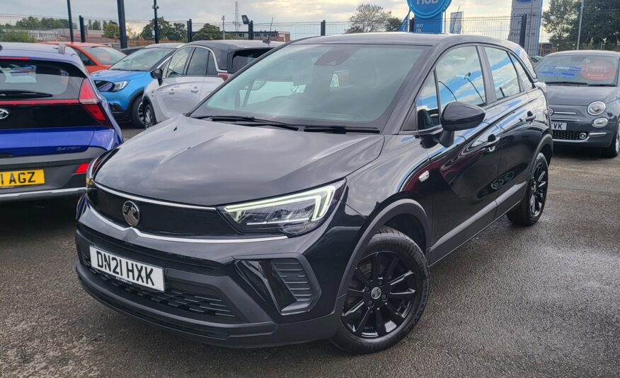 New Model Vauxhall Crossland X 1.2 Black Edition SUV 21 Reg