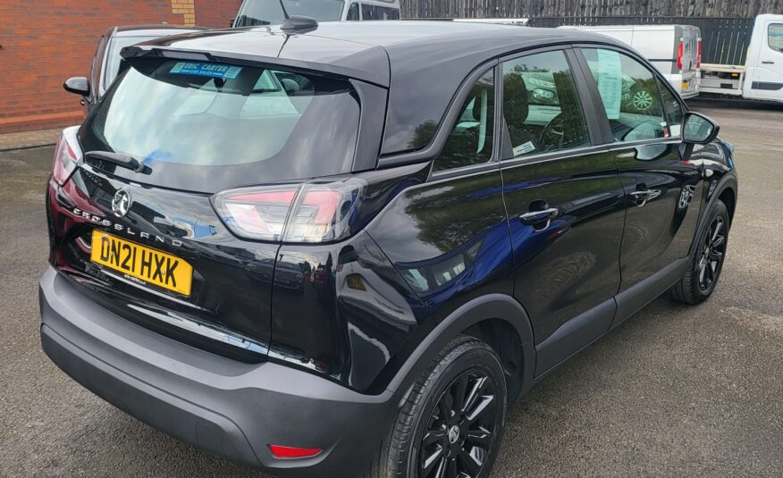 New Model Vauxhall Crossland X 1.2 Black Edition SUV 21 Reg