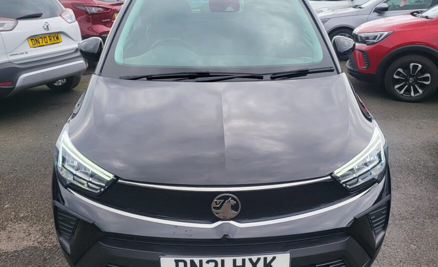 New Model Vauxhall Crossland X 1.2 Black Edition SUV 21 Reg