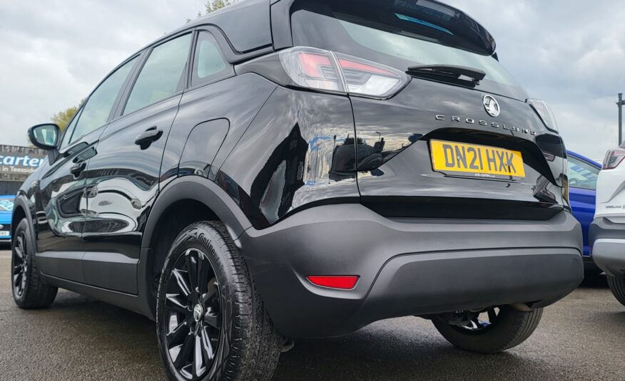 New Model Vauxhall Crossland X 1.2 Black Edition SUV 21 Reg