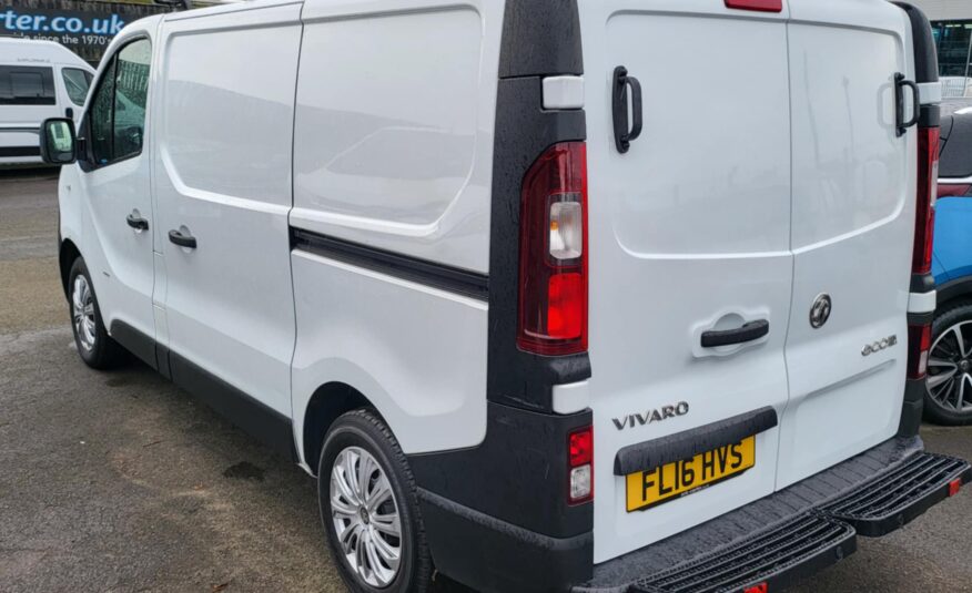 Vauxhall Vivaro 2.9T 1.6 CDTi Panel Van 16 Reg