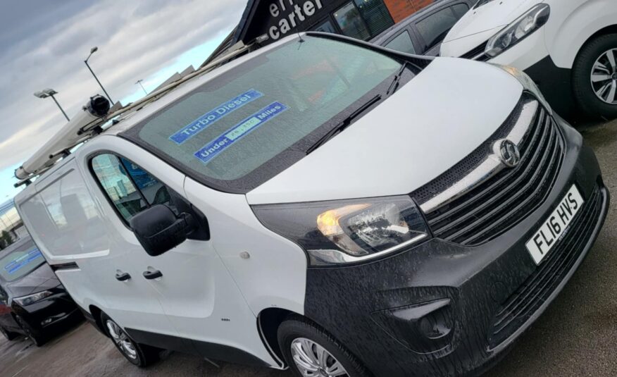 Vauxhall Vivaro 2.9T 1.6 CDTi Panel Van 16 Reg