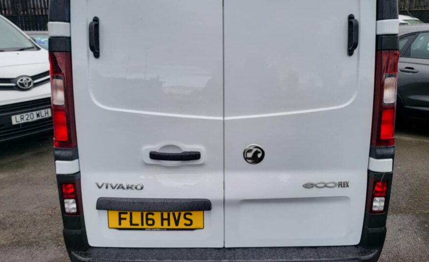 Vauxhall Vivaro 2.9T 1.6 CDTi Panel Van 16 Reg