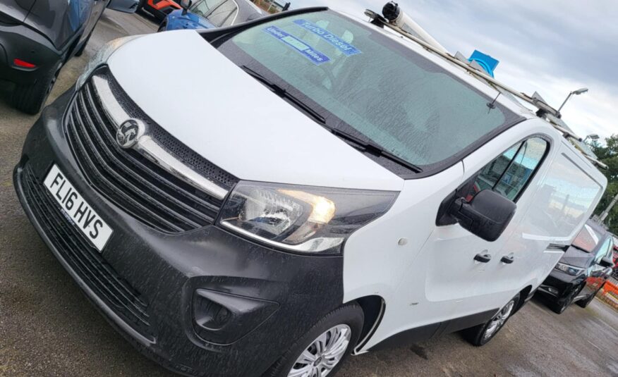 Vauxhall Vivaro 2.9T 1.6 CDTi Panel Van 16 Reg