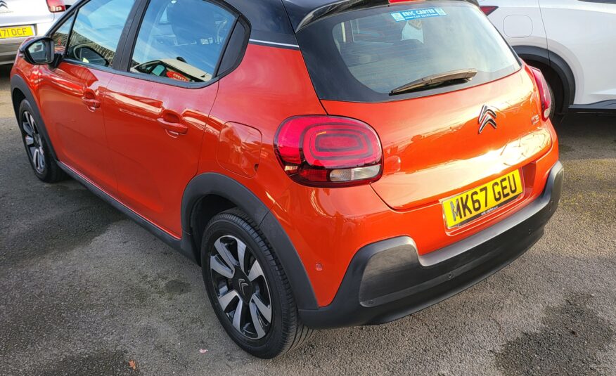 Citroen C3 1.2 Puretech Feel 5 Door 67 Reg