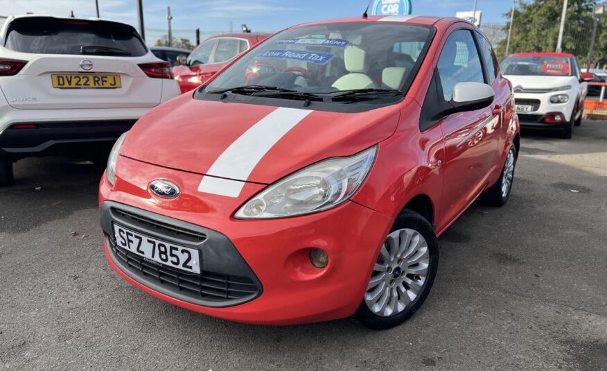 Ford Ka 1.2 Zetec 3 Door Red/White 10 Reg