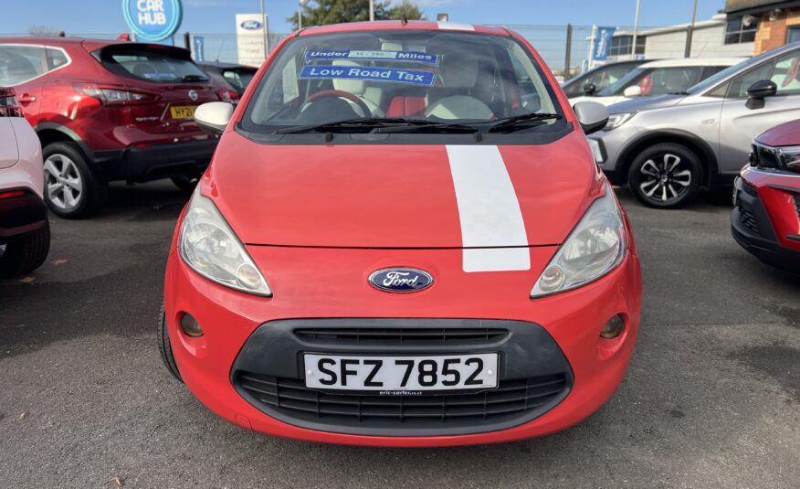 Ford Ka 1.2 Zetec 3 Door Red/White 10 Reg