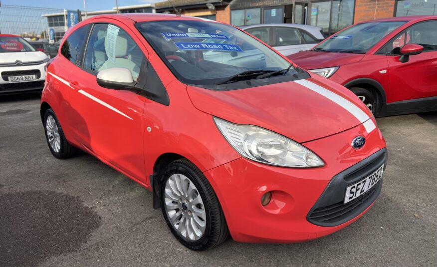 Ford Ka 1.2 Zetec 3 Door Red/White 10 Reg