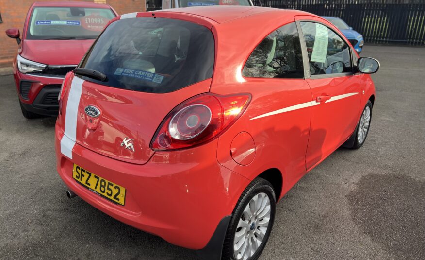 Ford Ka 1.2 Zetec 3 Door Red/White 10 Reg