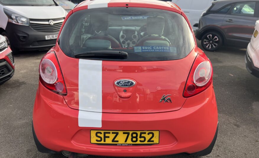 Ford Ka 1.2 Zetec 3 Door Red/White 10 Reg