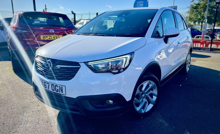 Vauxhall Crossland X 1.6 Turbo Diesel SE Navigation SUV 67 Reg