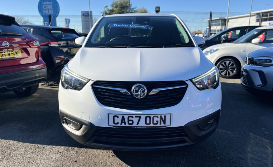 Vauxhall Crossland X 1.6 Turbo Diesel SE Navigation SUV 67 Reg