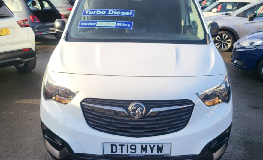 Vauxhall Combo Cargo L1 1.6 Turbo Diesel Van 19 Reg