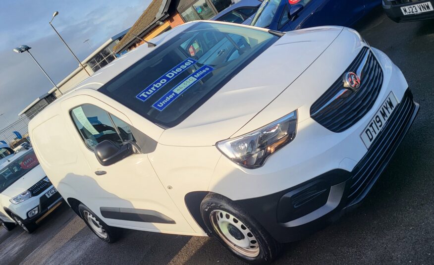 Vauxhall Combo Cargo L1 1.6 Turbo Diesel Van 19 Reg