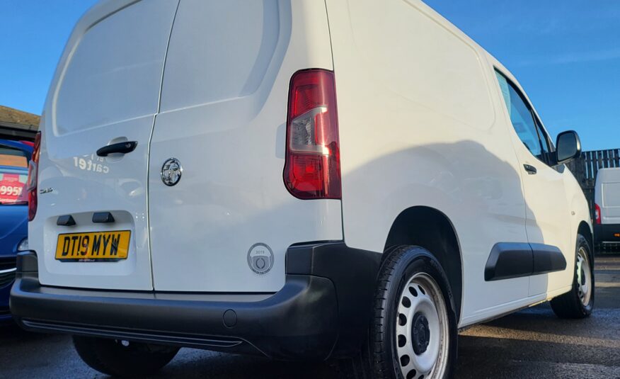 Vauxhall Combo Cargo L1 1.6 Turbo Diesel Van 19 Reg