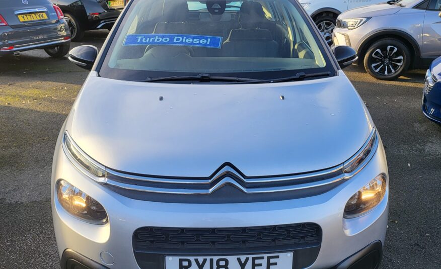 Citroen C3 1.6 BlueHDi Feel 5 Door 18 Reg