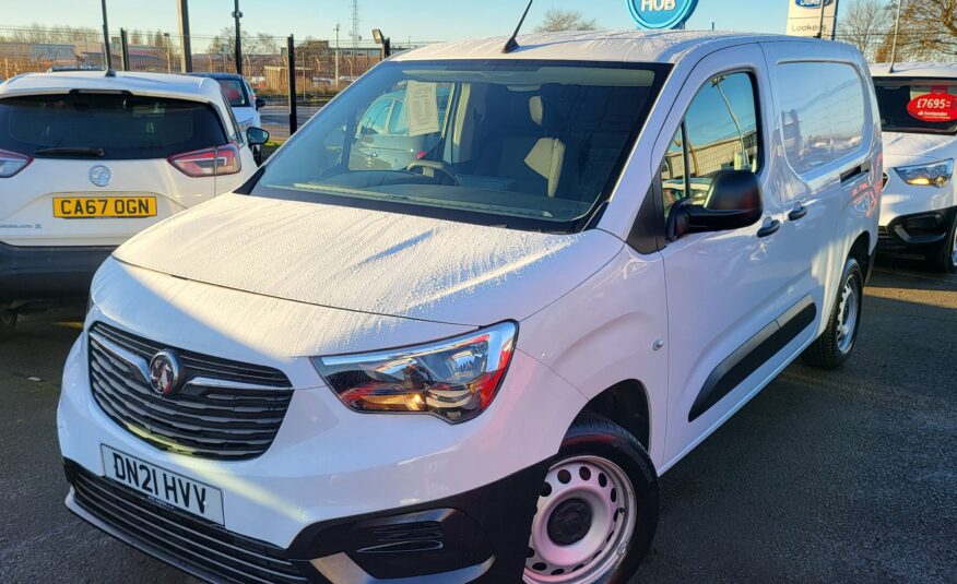 Vauxhall Combo Cargo L2 Diesel Dynamic 21 Reg