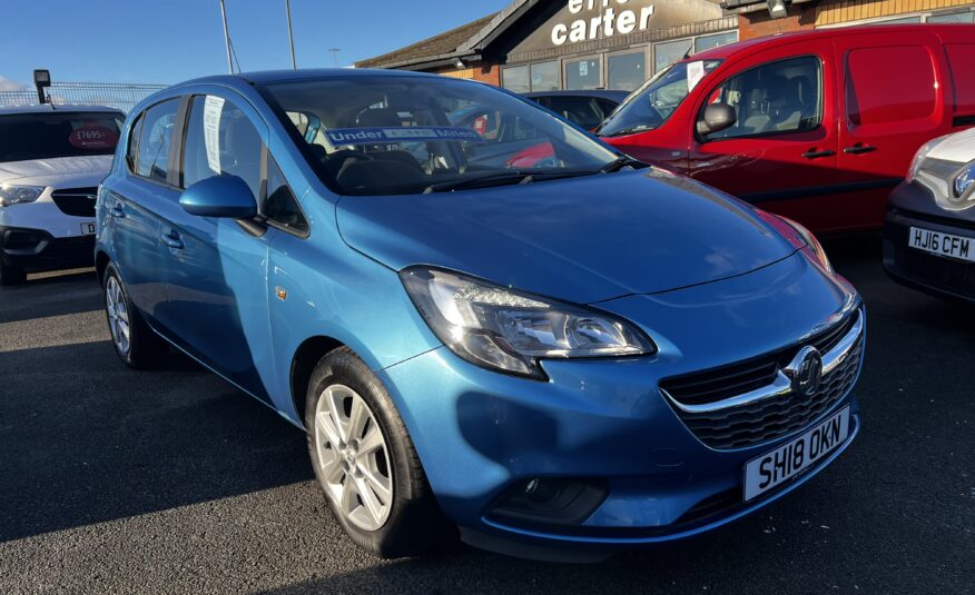 Vauxhall Corsa 1.4 Design 5 Door 90 BHP 18 Reg