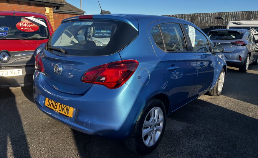 Vauxhall Corsa 1.4 Design 5 Door 90 BHP 18 Reg