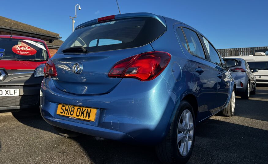 Vauxhall Corsa 1.4 Design 5 Door 90 BHP 18 Reg